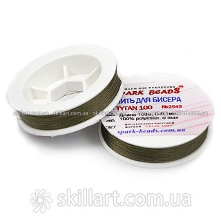 Нитки для бисера Tytan 100 Spark Beads (100м)